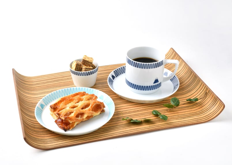 富士山モチーフ カップ（S） 水色 ／ Mt.FUJI MOTIF CUP (S