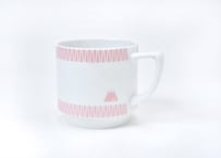 富士山モチーフ　マグカップ（ピンク）　／　Mt.FUJI MOTIF MUG  PINK