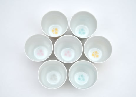 桜モチーフ　カップ（ＨＬ） 専用GIFT BOX入り　２個セット　／　CHERRY BLOSSOM MOTIF CUP (HL)  2 pcs. SET