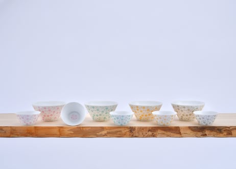 桜モチーフ　マルチボール　専用GIFT BOX入り　２個セット　／　CHERRY BLOSSOM MOTIF MULTI BOWL  2 pcs. SET