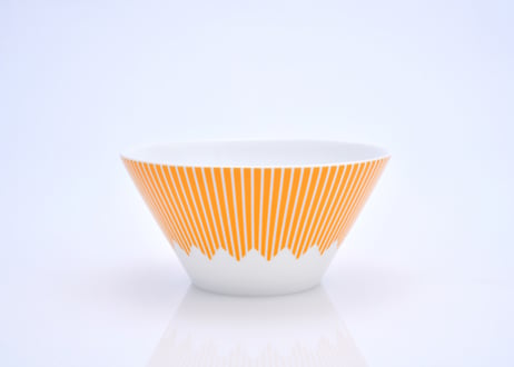 富士山モチーフ　カップ（Ｌ）　オレンジ　／　Mt.FUJI MOTIF CUP (L)  ORANGE