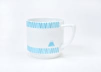 富士山モチーフ　マグカップ（水色）　／　Mt.FUJI MOTIF MUG  PALE BLUE