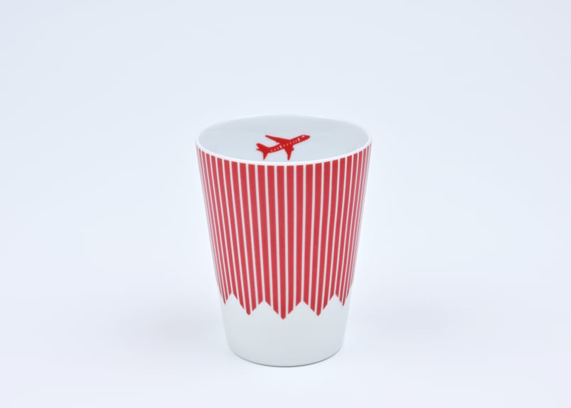 富士山モチーフ カップ（HL） JET 赤 ／ Mt.FUJI MOTIF CUP (HL)