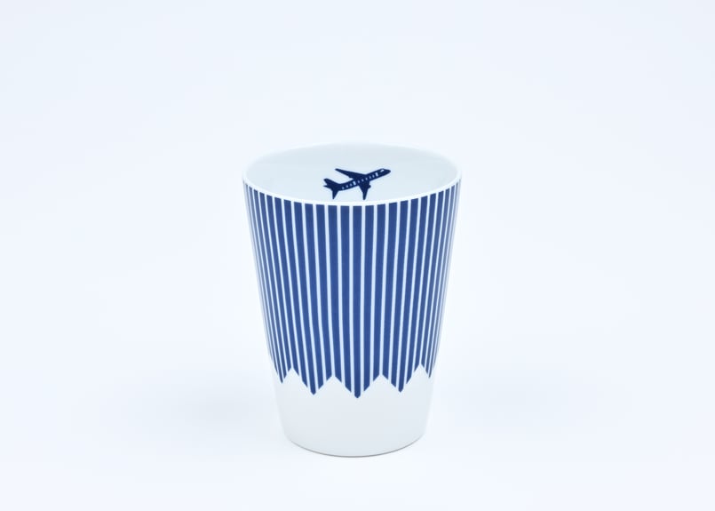 富士山モチーフ カップ（HL） JET 紺 ／ Mt.FUJI MOTIF CUP (HL)