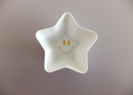 スマイルカップ（星）　オレンジ　／　SMILE CUP (STAR)  ORANGE