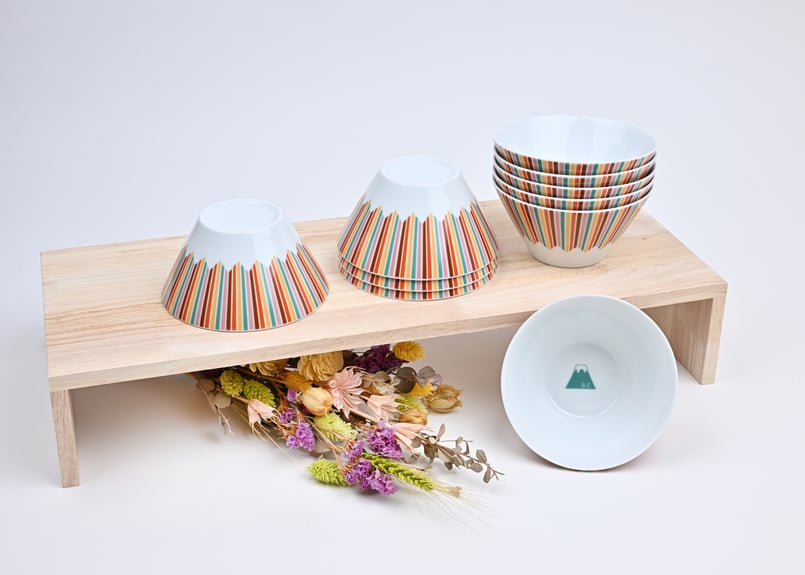 富士山モチーフ マルチボール レトロ ／ Mt.FUJI MOTIF MULTI BOWL