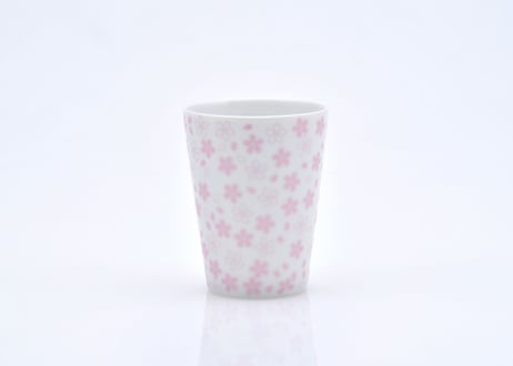 桜モチーフ　カップ（ＨＬ）　ピンク　／　CHERRY BLOSSOM MOTIF CUP (HL)  PINK