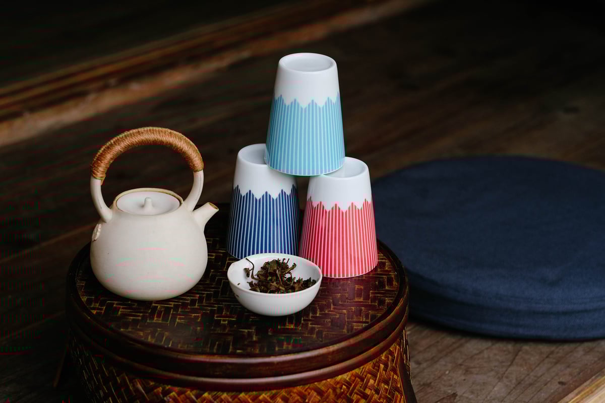 富士山のカップ 富士山モチーフ カップ（HL） レトロ ／ Mt.FUJI MOTIF CUP (HL) R