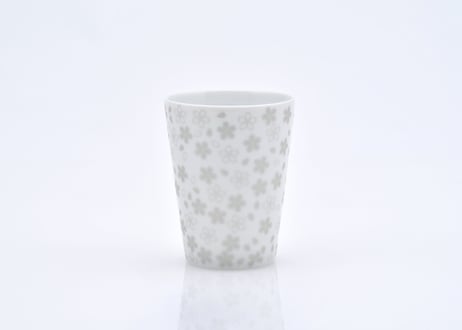 桜モチーフ　カップ（ＨＬ）　銀　／　CHERRY BLOSSOM MOTIF CUP (HL)  SILVER