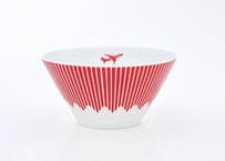 富士山モチーフ　マルチボール　ＪＥＴ　赤　／　Mt.FUJI MOTIF MULTI BOWL  JET  RED