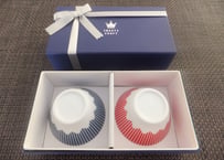 富士山モチーフ　カップ（Ｌ）　専用GIFT BOX入り　２個セット　／　Mt.FUJI MOTIF CUP (L)  2 pcs. SET