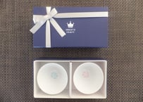 桜モチーフ　カップ（Ｌ）　専用GIFT BOX入り　２個セット　／　CHERRY BLOSSOM MOTIF CUP (L)  2 pcs. SET