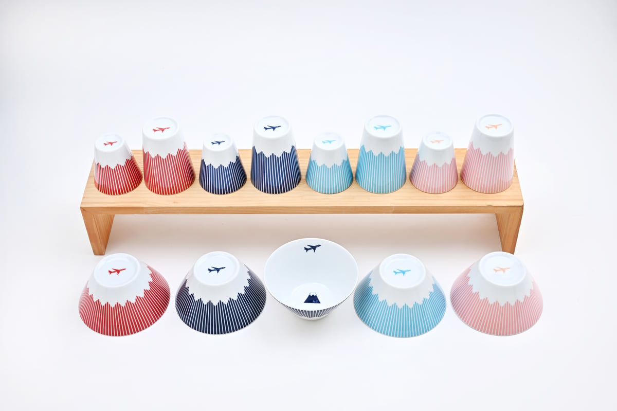 富士山モチーフ マルチボール JET 紺 ／ Mt.FUJI MOTIF MULTI BOWL
