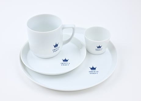 オリジナル line　プレート（Ｓ）　紺　／　ORIGINAL line　PLATE (S)  DARK BLUE