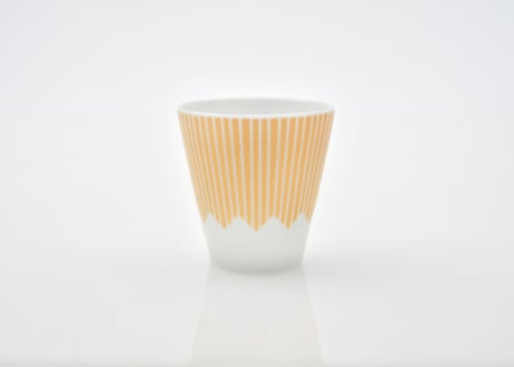 富士山モチーフ　カップ（Ｈ）　金　／　Mt.FUJI MOTIF CUP (H)  GOLD