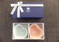 ハート　専用GIFT BOX入り ２個セット　／　HEART  2 pcs. SET