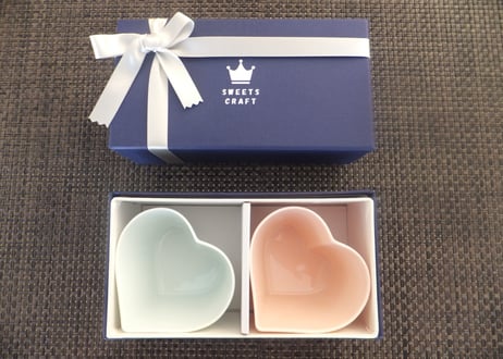 ハート　専用GIFT BOX入り ２個セット　／　HEART  2 pcs. SET