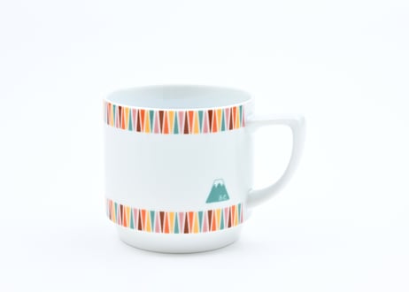 富士山モチーフ　マグカップ　レトロ　／　Mt.FUJI MOTIF MUG  RETRO