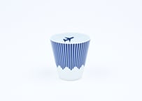 富士山モチーフ　カップ（Ｈ）　ＪＥＴ　紺　／　Mt.FUJI MOTIF CUP (H)  JET  DARK BLUE