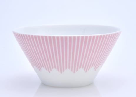 富士山モチーフ　マルチボール（ピンク）　／　Mt.FUJI MOTIF MULTI BOWL  PINK
