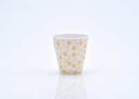 桜モチーフ　カップ（Ｈ）　金　／　CHERRY BLOSSOM MOTIF CUP (H)  GOLD