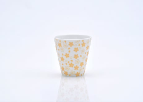 桜モチーフ　カップ（Ｈ）　金　／　CHERRY BLOSSOM MOTIF CUP (H)  GOLD