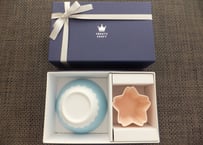 富士山セット（マルチボール　＋　サクラ）　　専用 GIFT BOX 入り　／　Mt.FUJI GIFT SET  MULTI BOWL + CHERRY BLOSSOM