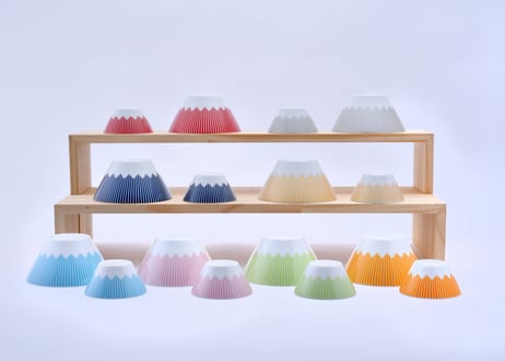 富士山モチーフ　マルチボール（ピンク）　／　Mt.FUJI MOTIF MULTI BOWL  PINK