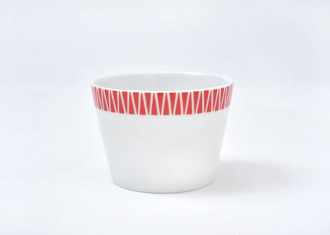 富士山モチーフ　カップ（Ｓ）　赤　／　Mt.FUJI MOTIF CUP (S)  RED