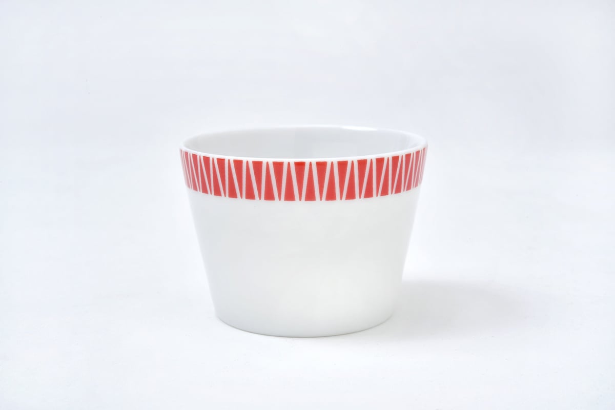 富士山モチーフ カップ（S） 赤 ／ Mt.FUJI MOTIF CUP (S) RED |
