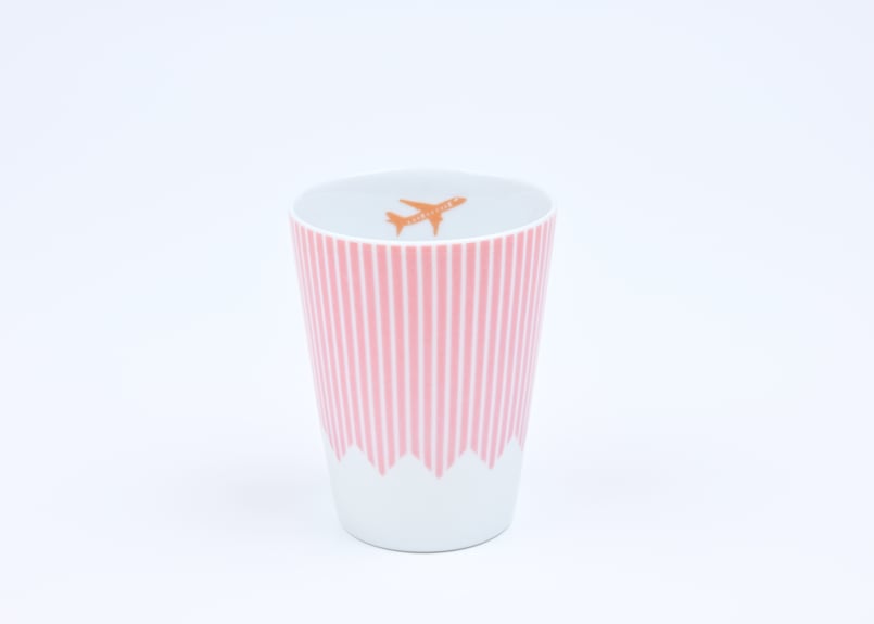 富士山モチーフ カップ（HL） JET ピンク ／ Mt.FUJI MOTIF CUP