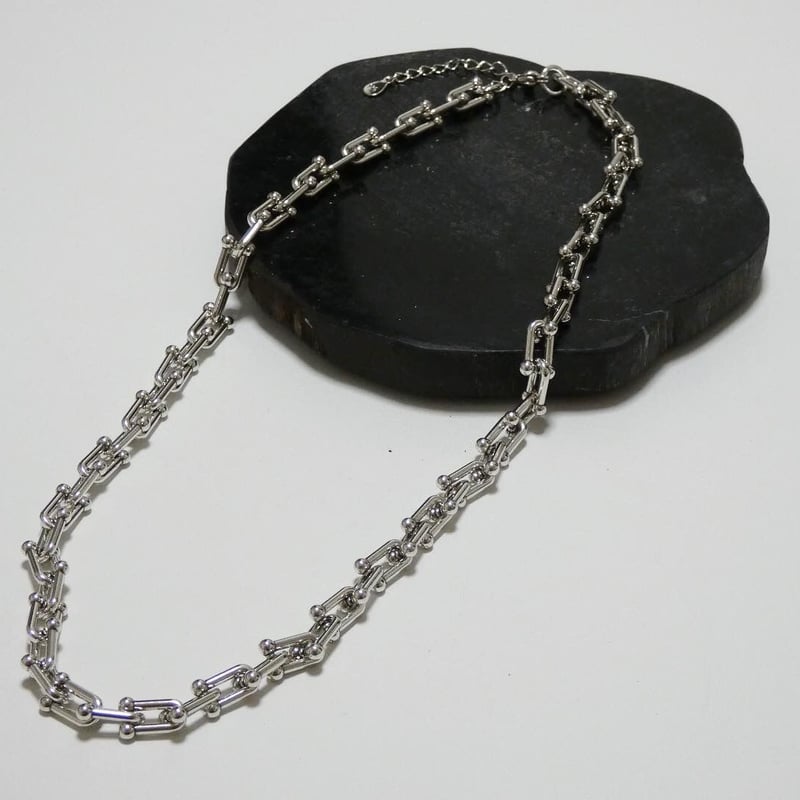 sliver chain necklace | moca vintage