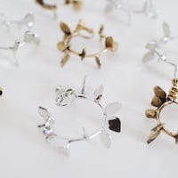 YUKARI  HOOP /silver color