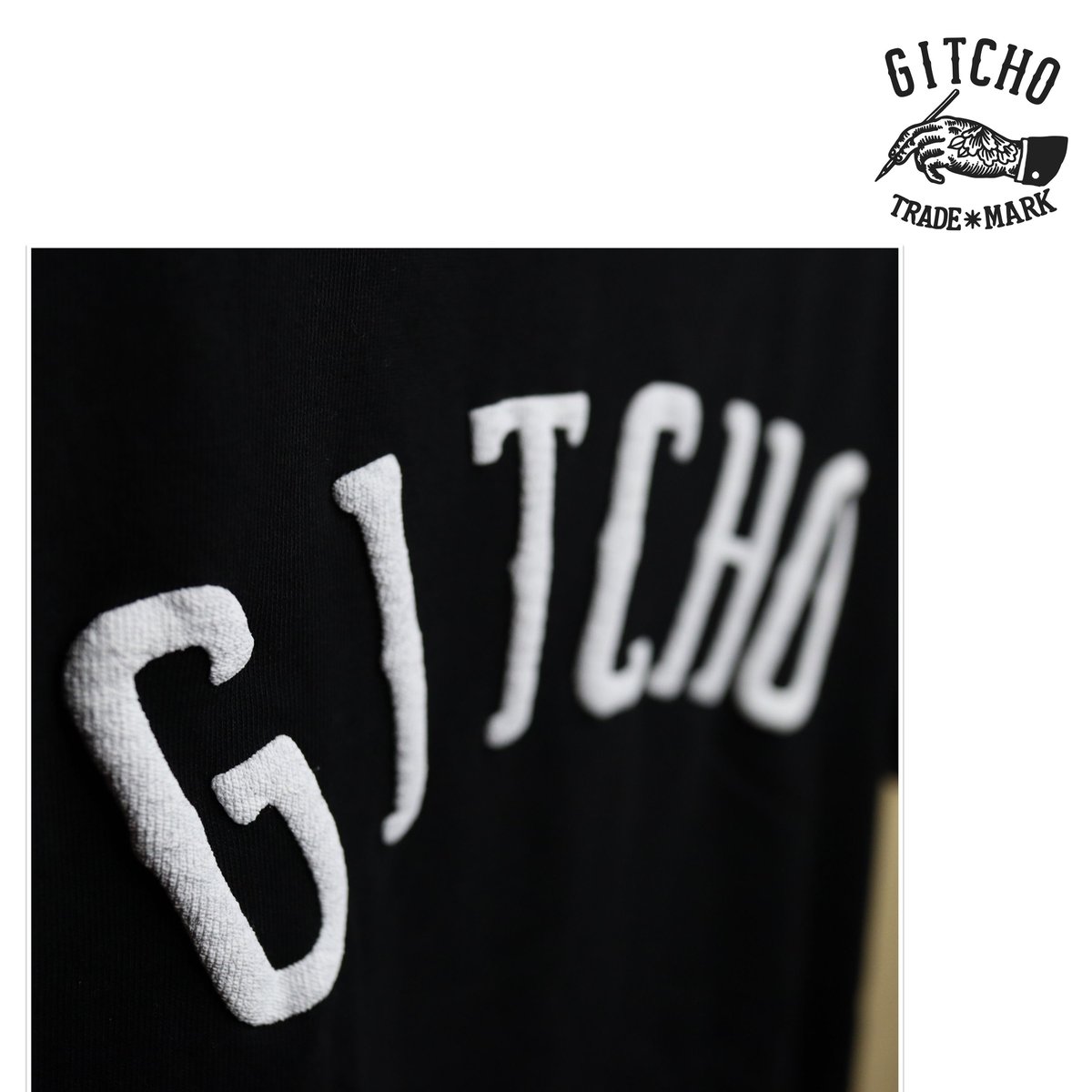 moco mocoページ Moco moco Gitcho T-shirt-BK | GITCHO