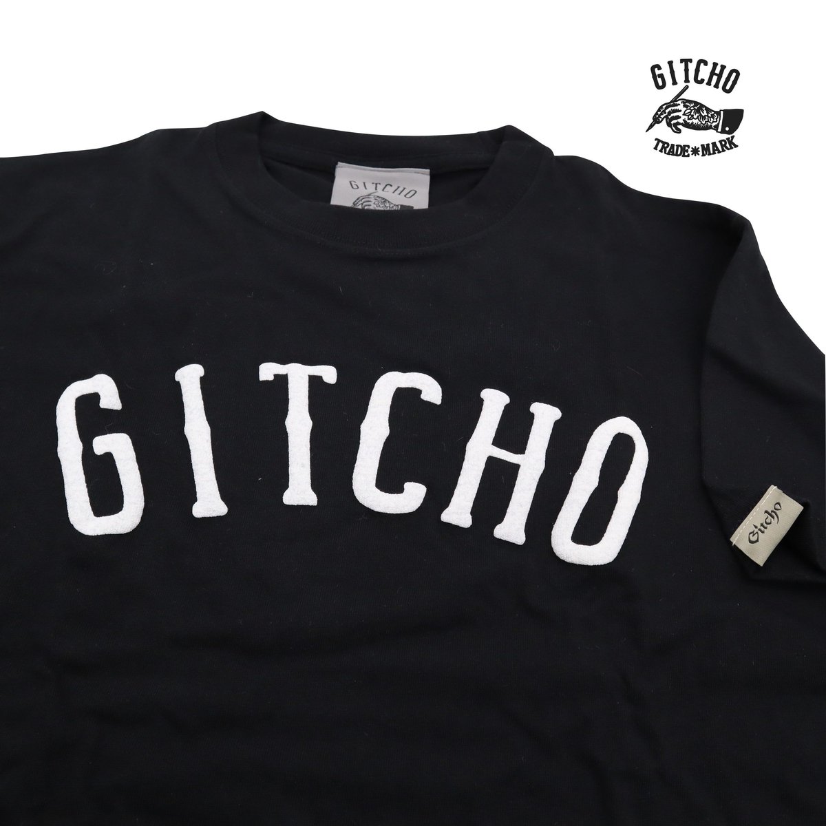 moco mocoページ Moco moco Gitcho T-shirt-BK | GITCHO