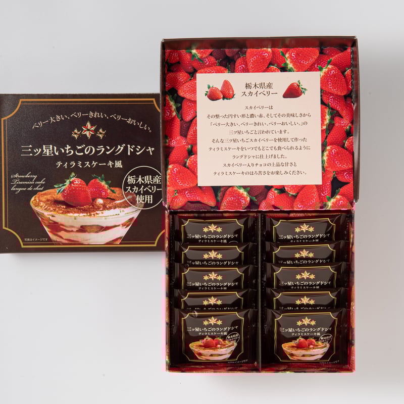 栃木県が生んだ高級いちごのスカイベリーを使用した、いちごスイーツ