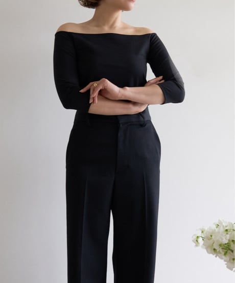 KEINA RITA ケイナリタ Sleeveless Topノースリーブ白36 Collared Blouse | KEINA RITA OFFICIAL ONLINE STORE