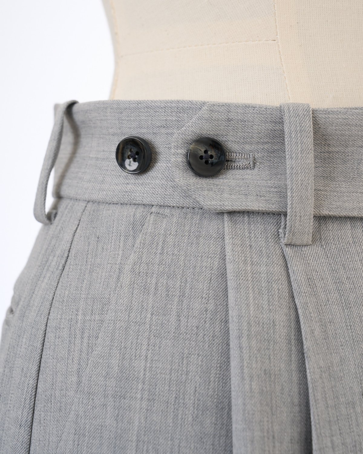 KEINA RITA / Collared Blouse Gray ケイナリタ 【公式通販】