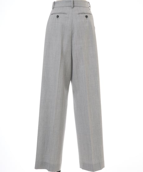 BELTED TROUSERS in Gray