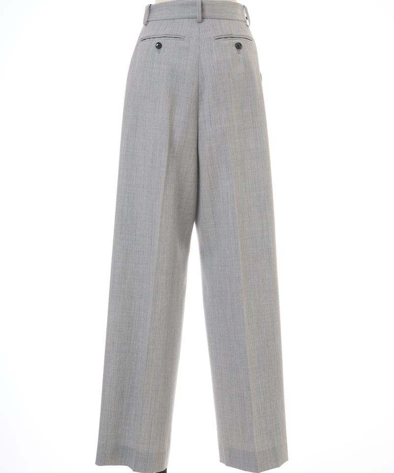 BELTED TROUSERS in Gray | KEINA RITA OFFICIAL O