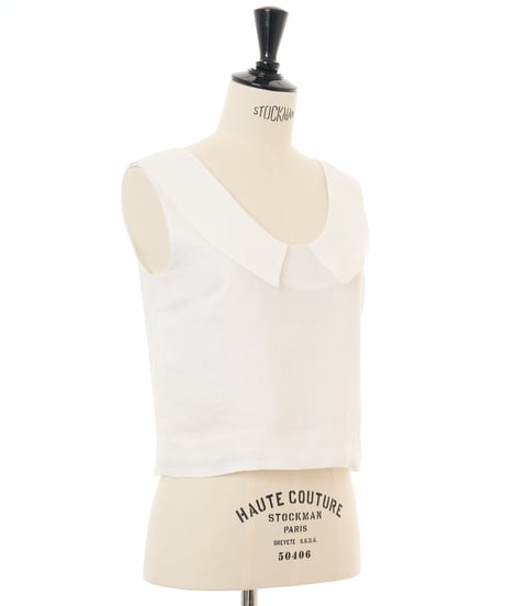 LINEN Collared Blouse