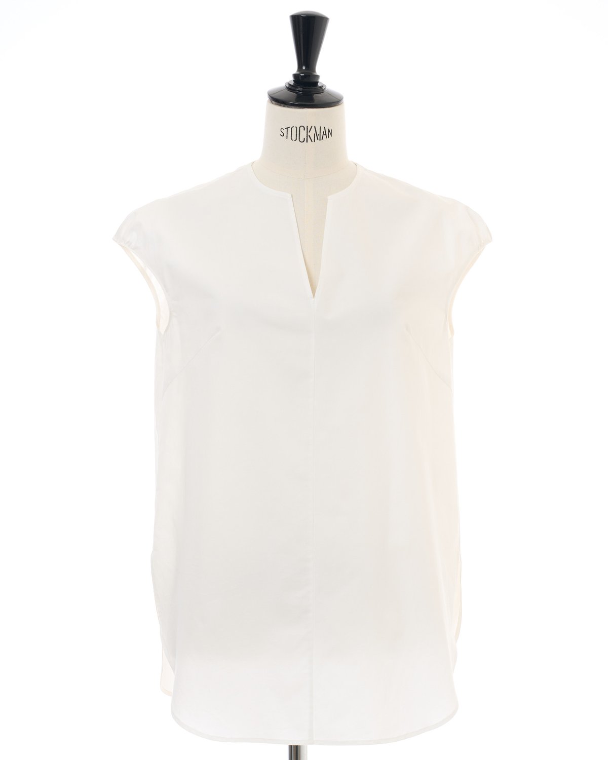 KEINA RITA ケイナリタ Sleeveless Topノースリーブ白36 FRENCH SLEEVE BLOUSE | KEINA RITA OFFICIAL ONLI
