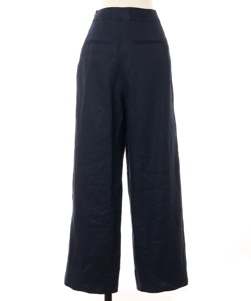 W Tuck Linen Pants | KEINA RITA OFFICIAL ONLINE