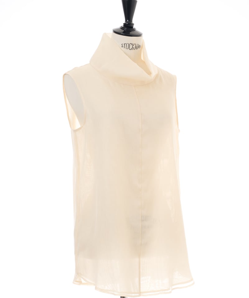 HIGH NECK SLEEVELESS BLOUSE | KEINA RITA OFFICI