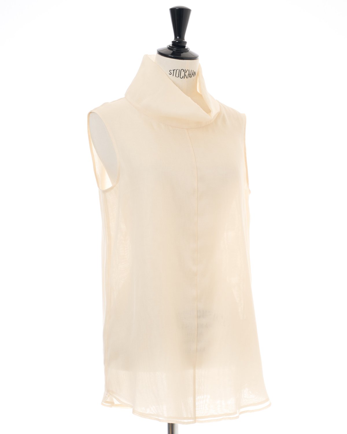 HIGH NECK SLEEVELESS BLOUSE | KEINA RITA OFFICI