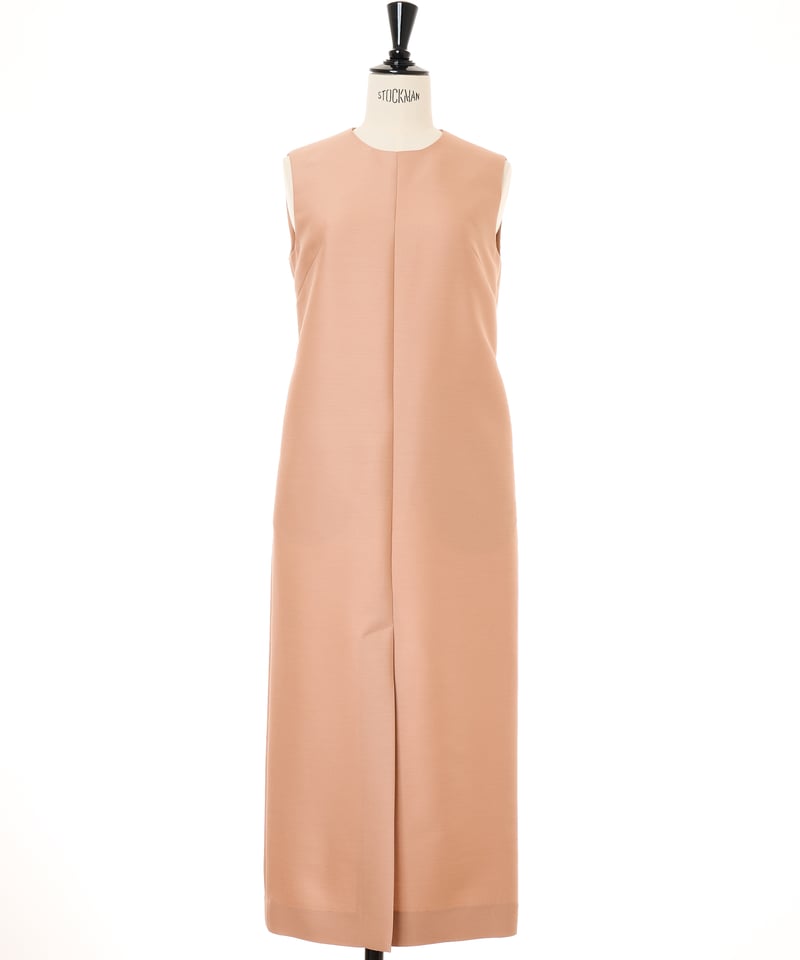 試着のみ】KEINARITA Silk Wool Vent Dress