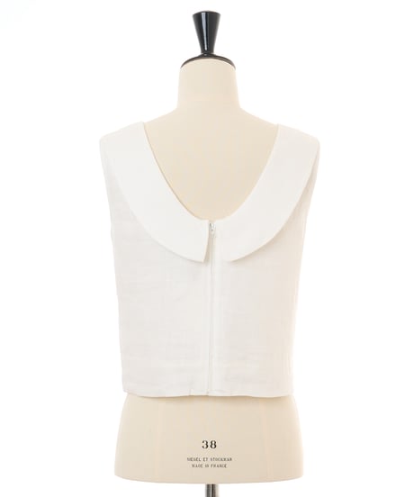 LINEN Collared Blouse