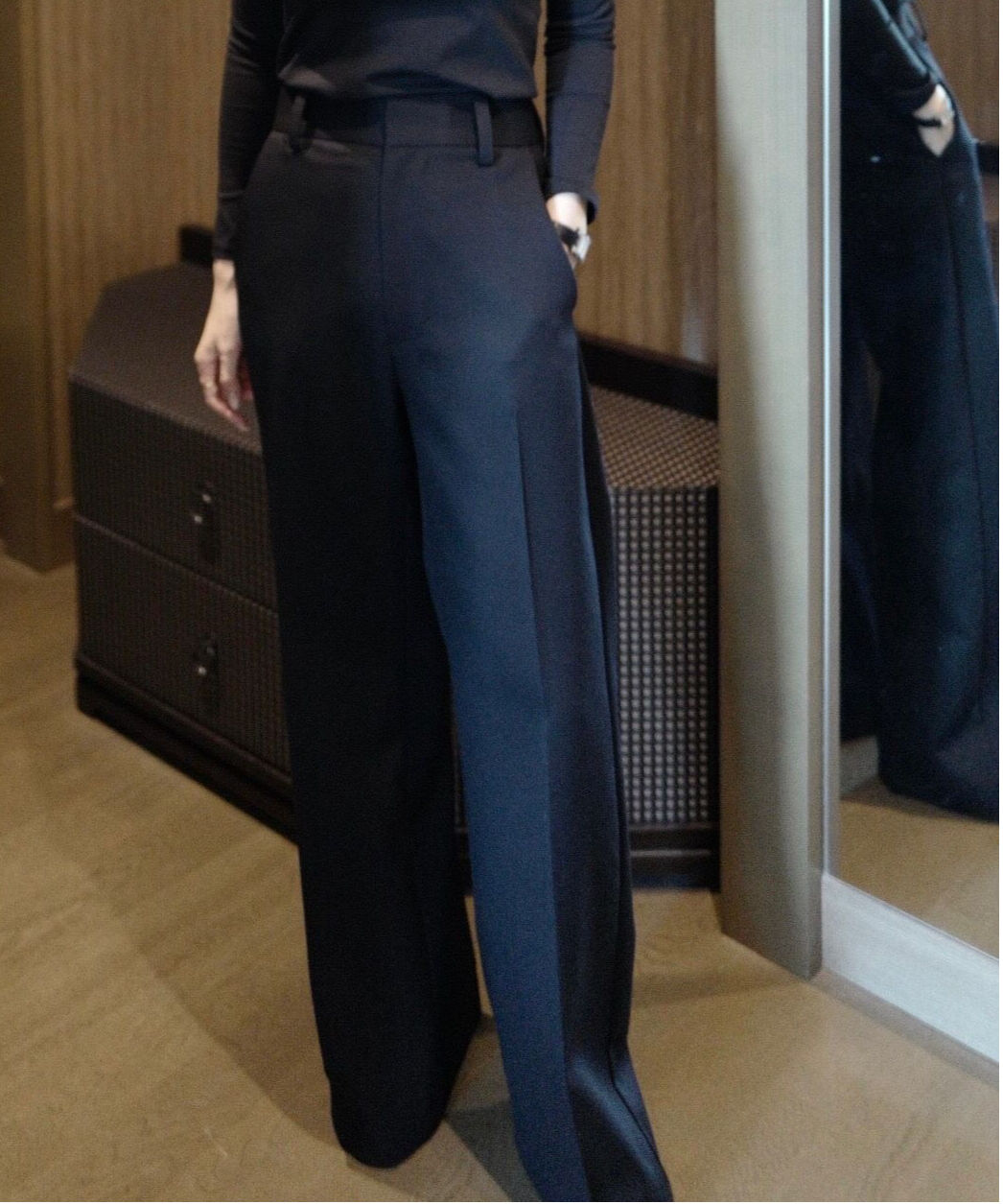 KEINA RITA ケイナリタ　 ドットパンツ　38 KEINA RITA ケイナリタ ポルカドットパンツ 水玉 白黒 38 M