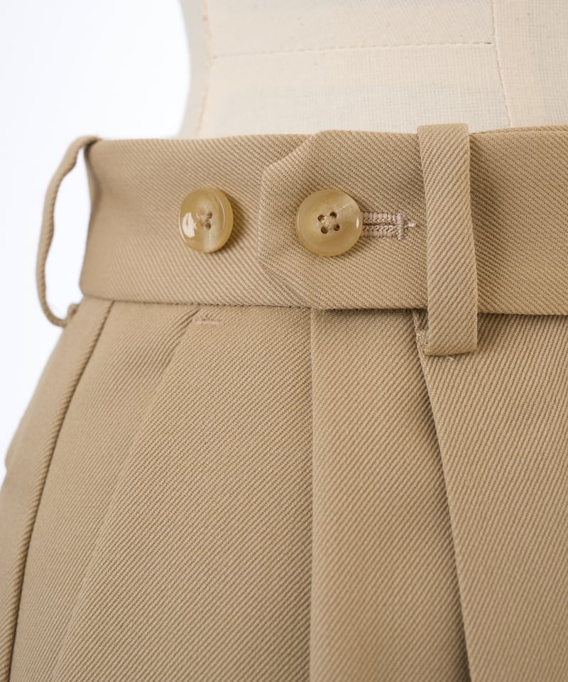 BELTED TROUSERS in Peanut | KEINA RITA OFFICIAL