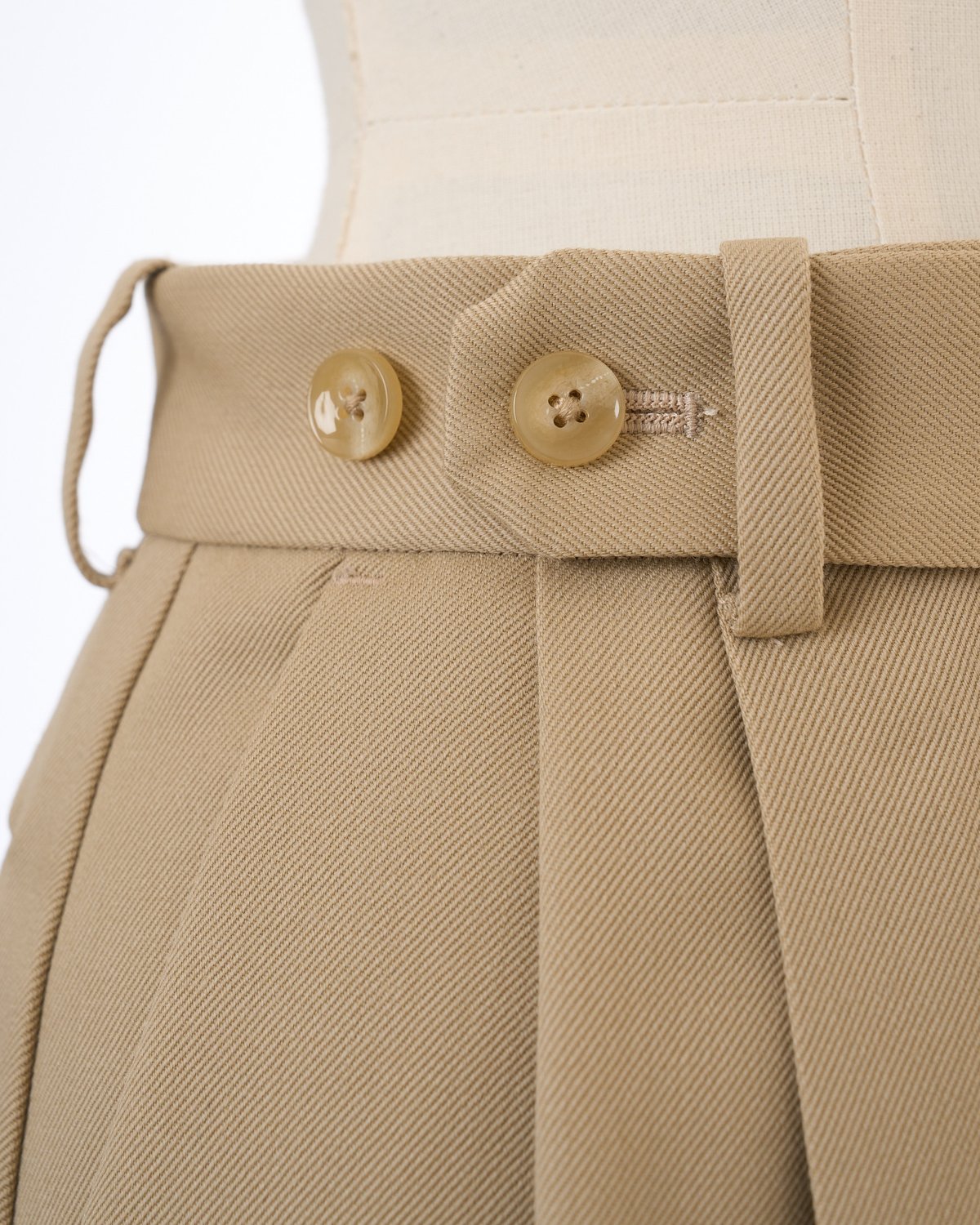 BELTED TROUSERS in Peanut | KEINA RITA OFFICIAL